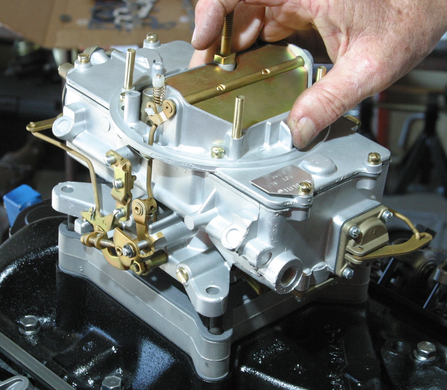 4100 Autolite Manual Choke Conversion Vintage Mustang Forums