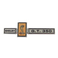 67 Shelby GT350 Grille/Dash/Trunk Emblem - Drake