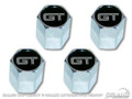 Gt Logo Valve Cap (set Of 4)