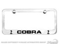 Cobra License Frame
