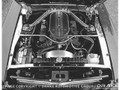 67-68 Mustang Underhood Trim, Stainless Steel