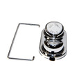 67-73 Drum Brake Master Cylinder Cap (chrome) - Drake