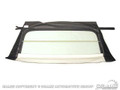 67-70 Mustang Convertible Rear Glass Window - white