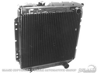 67-69 Mustang 3-Core Radiator