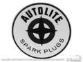 4" Autolite Spark Plug Decal