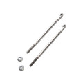 67-70 Battery Hold Down Bolt Kit, 24F Series, Stainless Steel - Drake