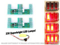67-68 Led Sequential Tail Light Kit - easy Install