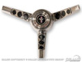 65-66 Standard Wheel Horn Button, Alternator