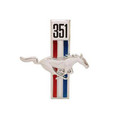 67-68 "351" Running Horse Fender Emblem (rh) - Drake