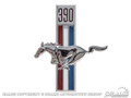 67-68 "390" Running Horse Fender Emblem (lh)