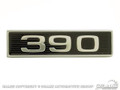69 Hood Scoop Emblem, 390