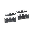 64-73 Spark Plug Wire Separator Set, Black - Drake