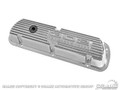 Mustang 302 Stamped Polished Aluminum Valve Covers