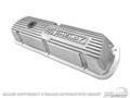 Shelby Mustang Polished Aluminum Valve Covers, Small Block