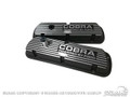 66-70 Mustang COBRA Solid Letter Valve Covers