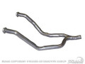 64-66 Exhaust Y Pipe, 260/289, Single Exhaust