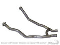 67-68 Exhaust Pipe, 390 GT, 2"