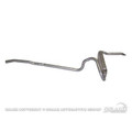 64-66 Exhaust System, V8, 2", No Resonator or Y Pipe - Drake