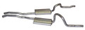 71-73 Dual Exhaust System, Mach 1, 2.25" - Drake