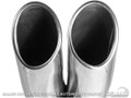 67-69 Dual Exhaust Tips, Original Style