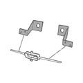 64-65 Grille Bar Mounting Brackets - Drake