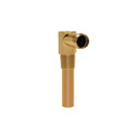 64-73 Water Inlet Elbow, Small Block, Gold Zinc - Drake