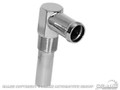 64-73 Water Inlet Elbow, Small Block, Silver Zinc
