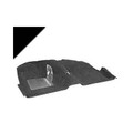 69-70 Mustang Fastback Molded Carpet, Black - Drake