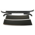 67-68 Mustang Fastback Rear Roof Molding Set - Drake