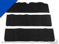 65-68 Mustang Fastback Fold Down Seat Carpet, Bright Blue