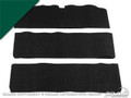 69-70 Fastback Fold Down Seat Carpet, Dark Green