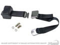 68-73 Retractable Aftermarket Seat Belt, Black