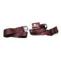 64-73 Mustang Push Button Seat Belt, Maroon - Drake