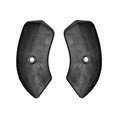 64-67 Seat Hinge Covers, Black - Drake