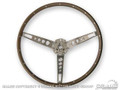 65-66 Mustang Deluxe Wood Steering Wheel