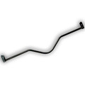 64-66 Mustang Curved Monte Carlo Bar, Black - Drake