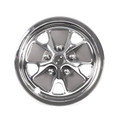 64-67 Styled Steel Plastic Hub Cap Set - Drake