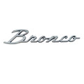 66-77 Bronco Script Fender Emblem - Drake