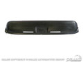 67-68 Cougar Dash Pad with Speaker Holes, Black