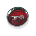 69-70 Cougar Magnum Hubcaps Set (Red) - Drake