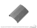 83-89 Seat Belt Buckle Cover, Gray