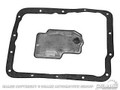 69-73 Transmission Filter with Gaskets, FMX