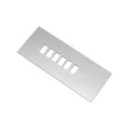 67-68 Aluminum Console Shifter Plate - Drake