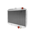 67-69 Mustang High Performance 24" Aluminum Radiator, 289/302/351W - Drake