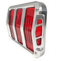 64-66 Billet Tail Light Bezels - Drake