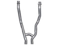 64-68 Exhaust H pipe with Standard Exhaust Manifolds, 2.25"
