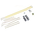 67-68 Door Latch Rod Kit - Drake