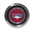 69-73 Ford Magnum Hub Cap, Red - Drake