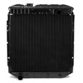 65-66 Mustang MAXCORE 3-Row Copper/Brass Radiator 17" 6 CYLINDER 144/170/200