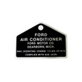 1964-1973 - Ford Air Conditioning Compressor Tag - ACP